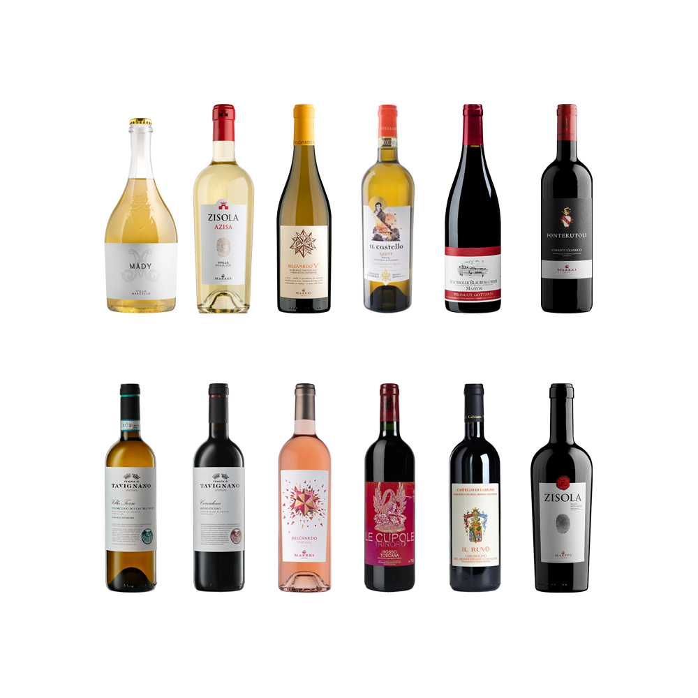 Petersham Cellar Classics, Mixed Case of 12x75cl