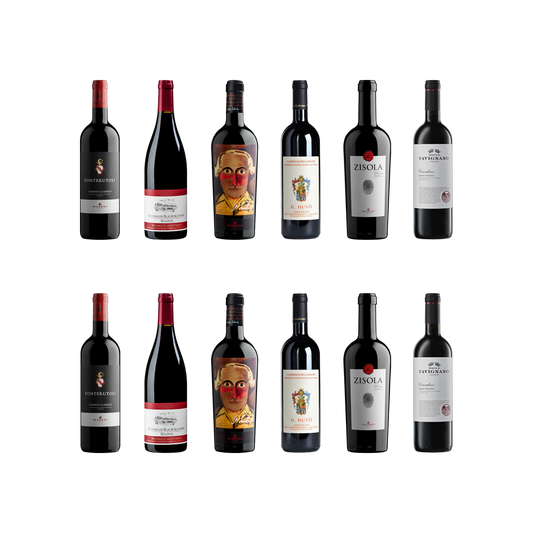 Italy's Classic Reds, Mixed Case of 12x75cl