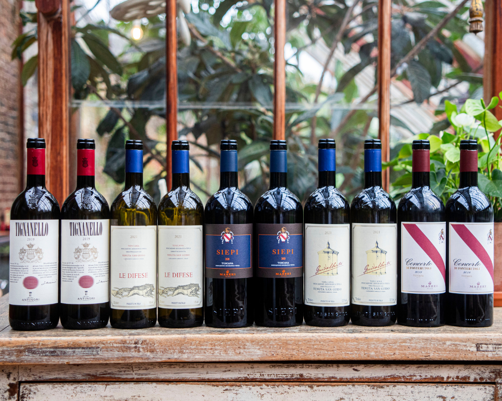 Super Tuscan Mixed Case - Petersham Cellar | Online Fine Wine Merchants